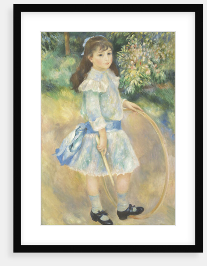 Girl with a Hoop, 1885 by Pierre Auguste Renoir