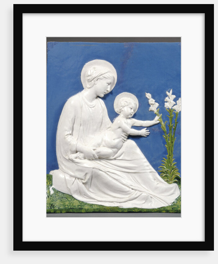 Madonna & Child, c.1475 by Luca Della Robbia