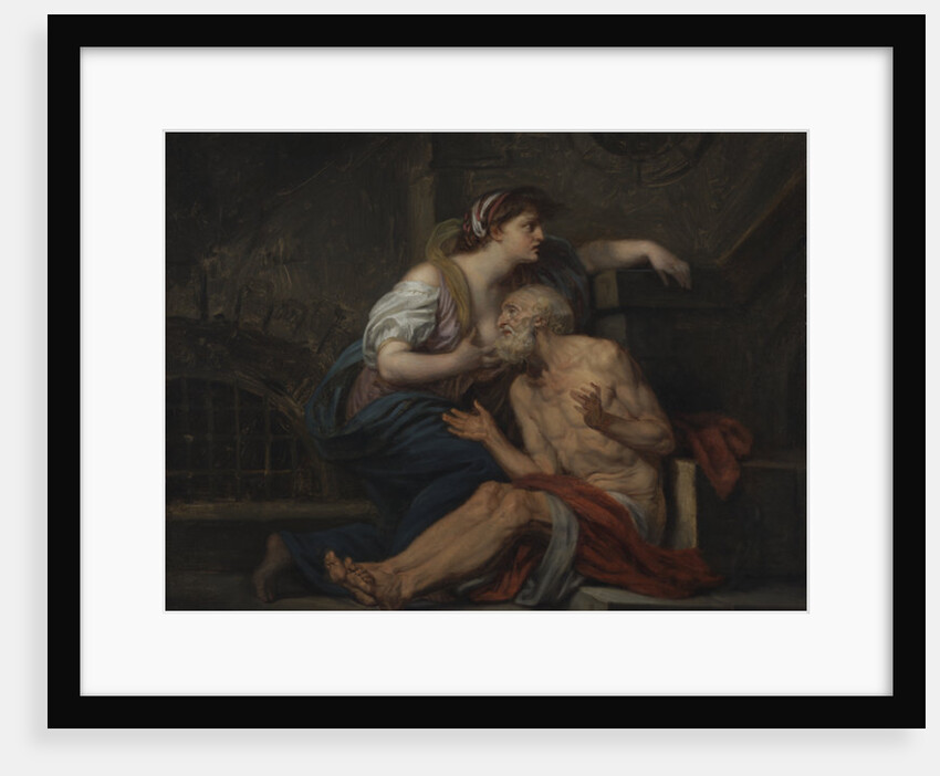 Simon and Pero, Roman Charity, c.1767 by Jean Baptiste Greuze