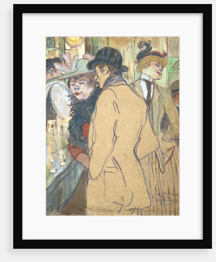 Alfred la Guigne, 1894 by Henri de Toulouse-Lautrec