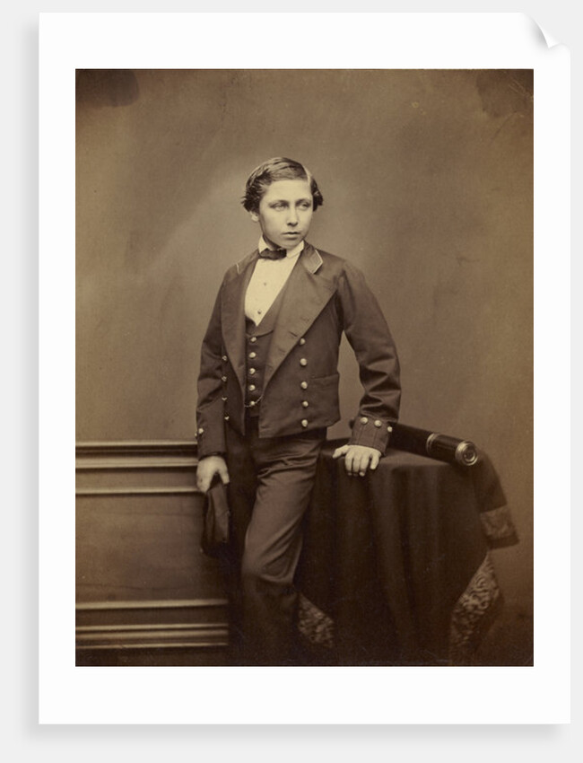 The Prince of Wales, later Edward VIII, c.1856 by John Jabez Edwin Paisley Mayall