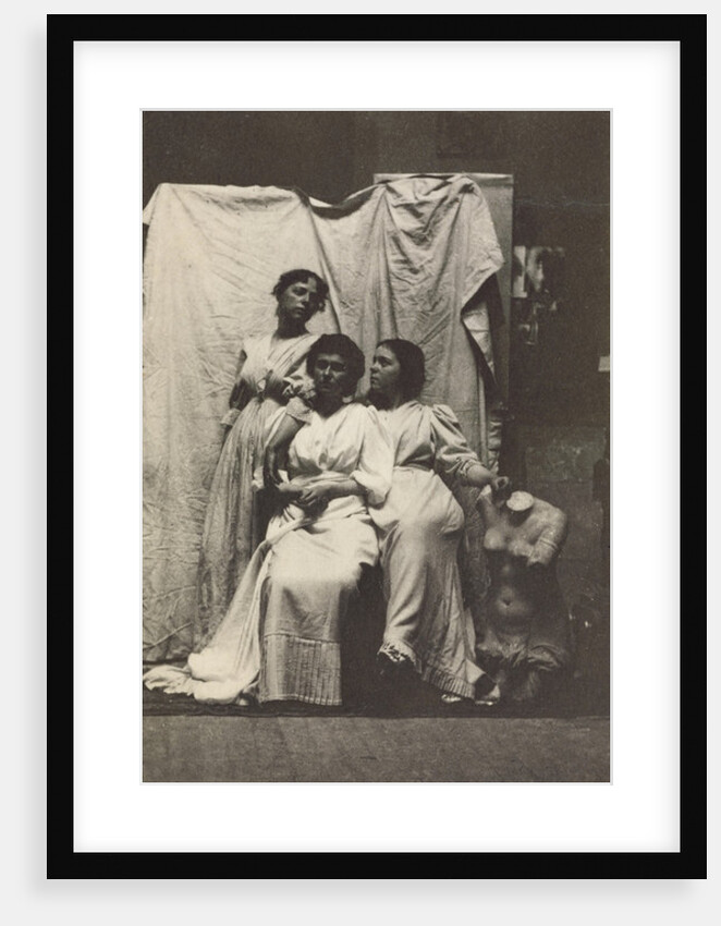 Cook Cousins in Classical Costume in Eakins's Chesnut Street Studio, c.1892 by Thomas Cowperthwait Eakins