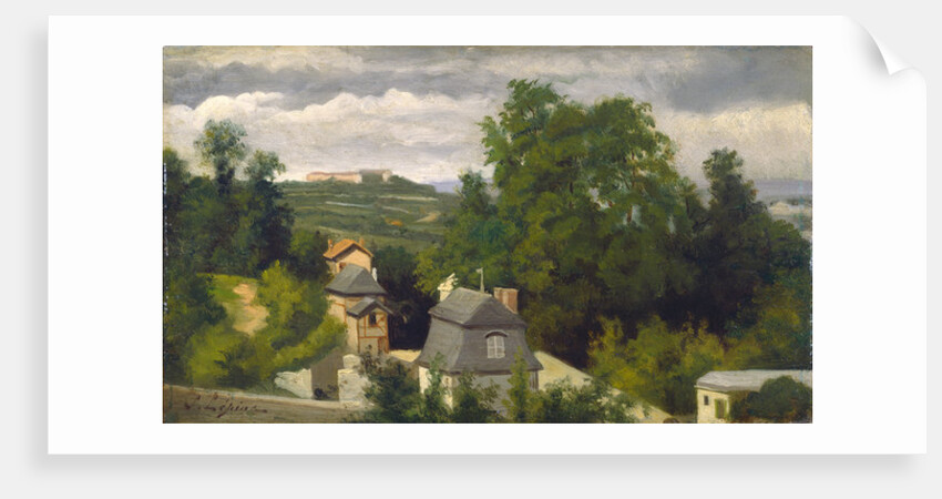 View of the outskirts of Caen, 1872-75 by Stanislas Victor Edouard Lepine