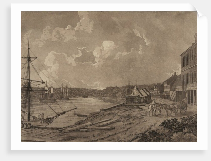 View of the suburbs of the city of Washington, c.1795 by George Isham Parkyns