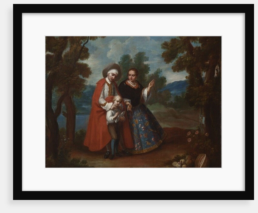 VII. From Spaniard and Morsica, Albino, c.1760 by Juan Patricio Morlete Ruiz