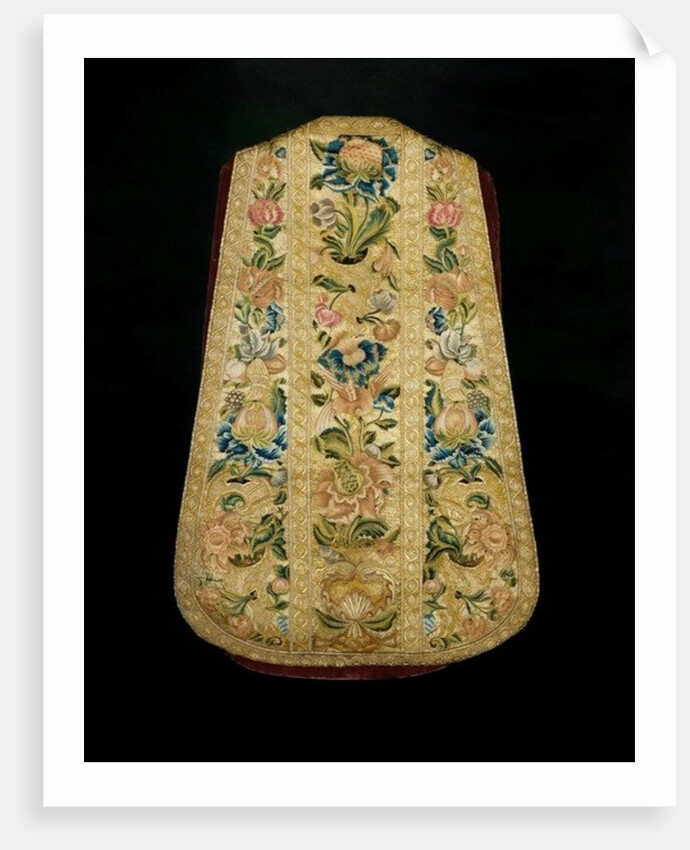 Priest's Chasuble c.1730 by Mexican School