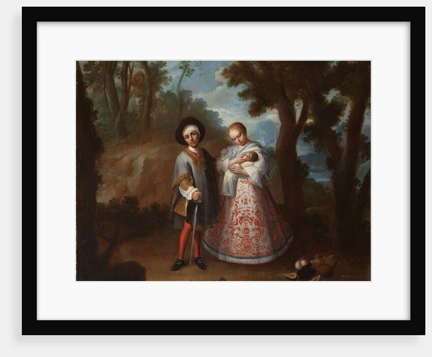 IX. From Spaniard and Albino, Return Backwards, c.1760 by Juan Patricio Morlete Ruiz