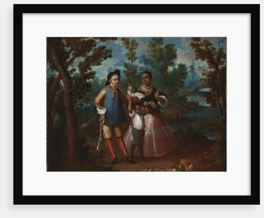X. From Spaniard and Return Backwards, Hold Yourself Suspended in Mid Air, c.1760 by Juan Patricio Morlete Ruiz