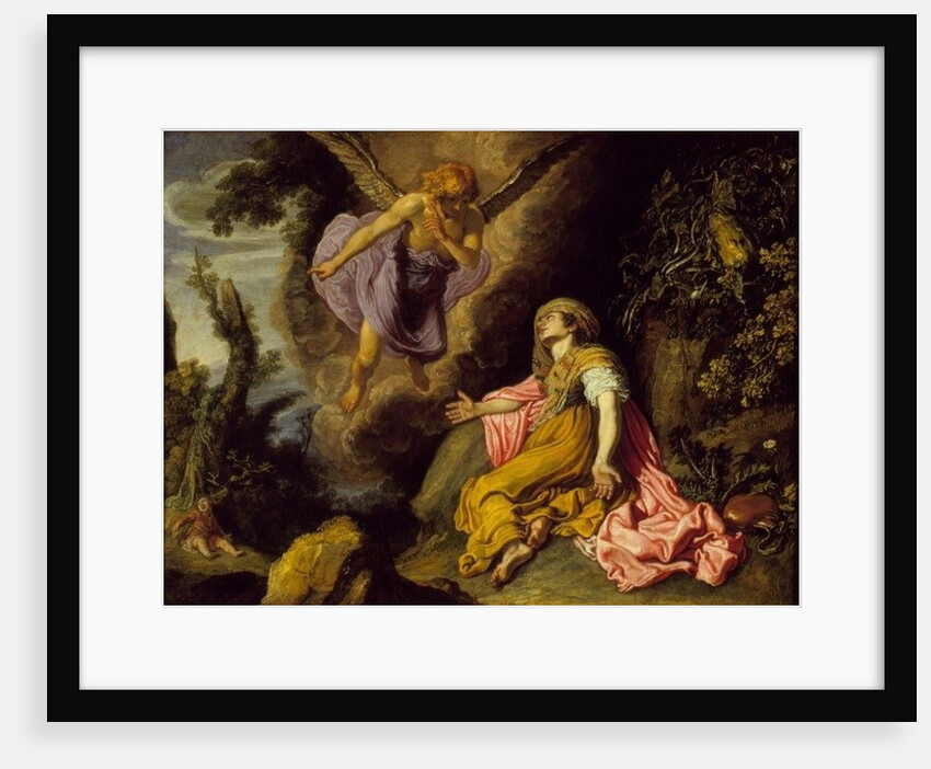 Hagar and the Angel, 1614 by Pieter Lastman
