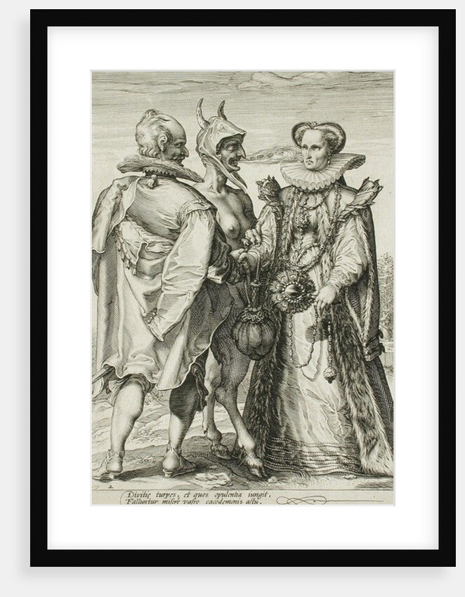 Marriage for Money by Jan Saenredam