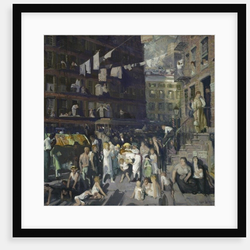 Cliff Dwellers, 1913 by George Wesley Bellows