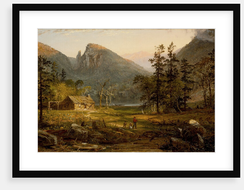 Pioneer's Home, Eagle Cliff, White Mountains,1859 by Jasper Francis Cropsey
