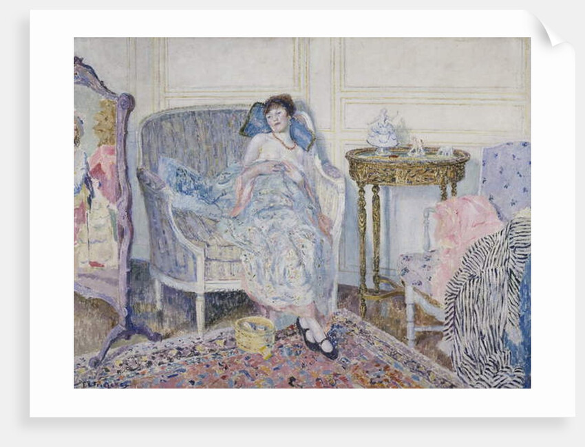 In the Boudoir, c.1914 by Frederick Carl Frieseke