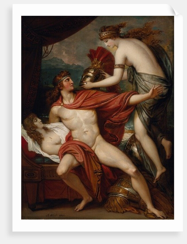Thetis Bringing the Armor to Achilles, 1804 by Benjamin West