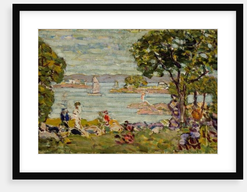 Cove, Maine, c.1907-10 by Maurice Brazil Prendergast