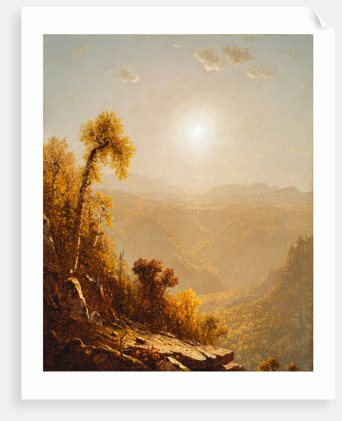 October in the Catskills, 1880 by Sanford Robinson Gifford