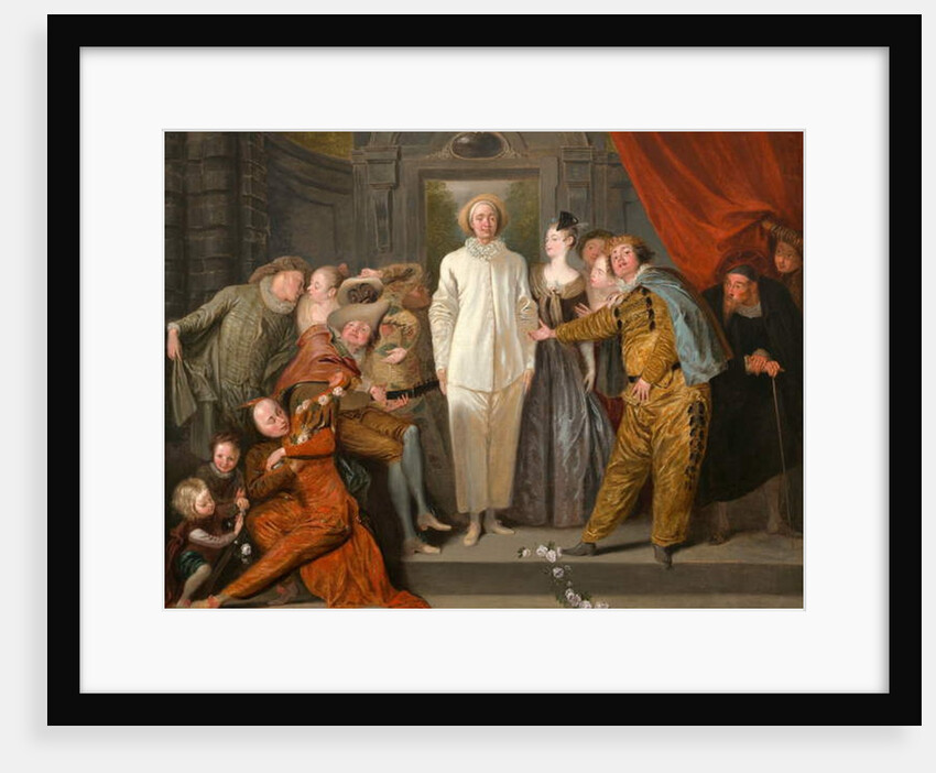 The Italian Comedians, c.1720 by Jean Antoine Watteau