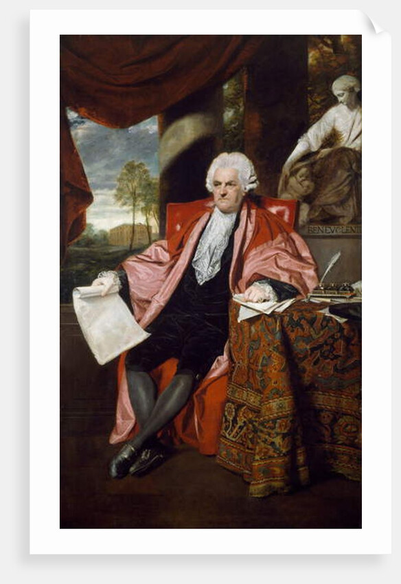 Portrait of Dr. John Ash 1788 by Joshua Reynolds
