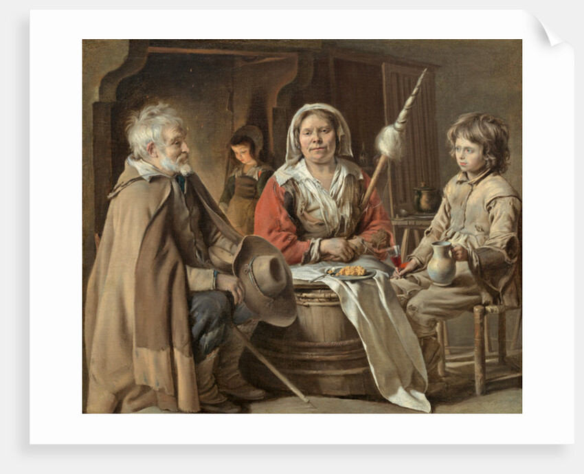 Peasant Interior by Louis Le Nain