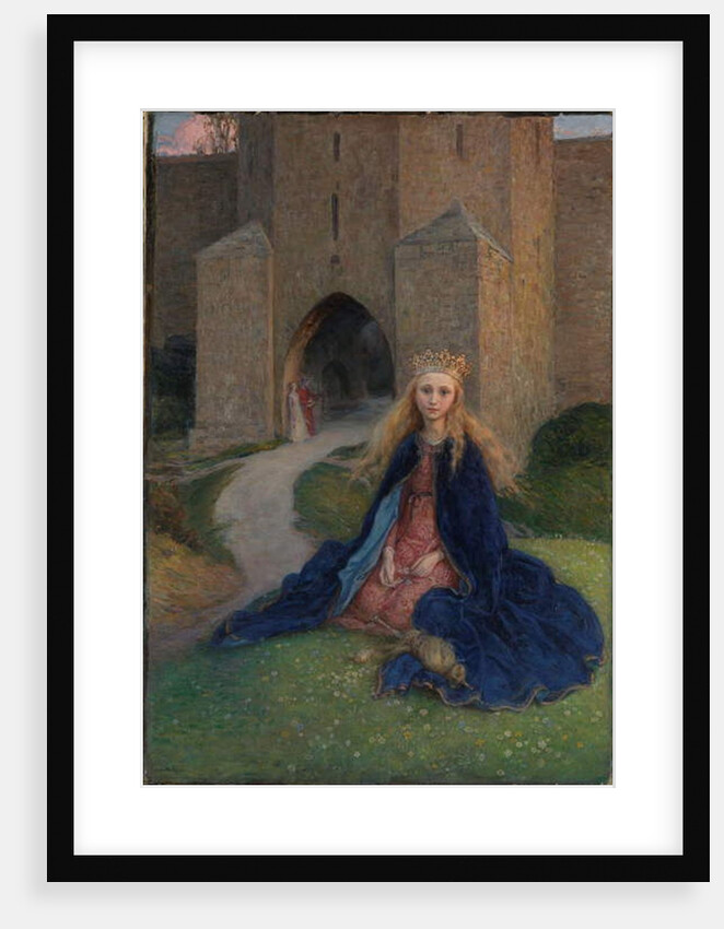 Princess with a Spindle, 1896 by Hanna Pauli