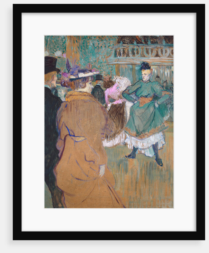 Quadrille at the Moulin Rouge, 1892 by Henri de Toulouse-Lautrec