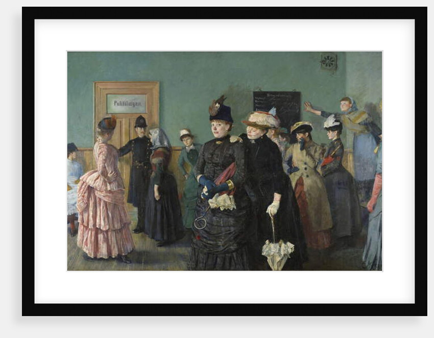 Albertine to See the Police Surgeon, 1885-87 by Christian Krohg