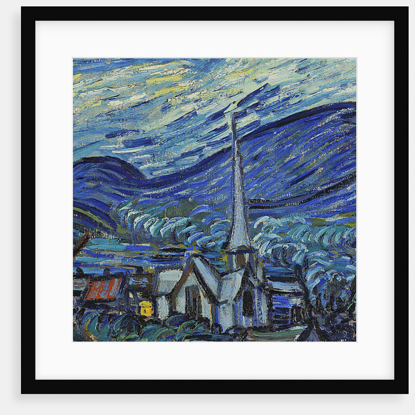 The Starry Night, June 1889 by Vincent van Gogh