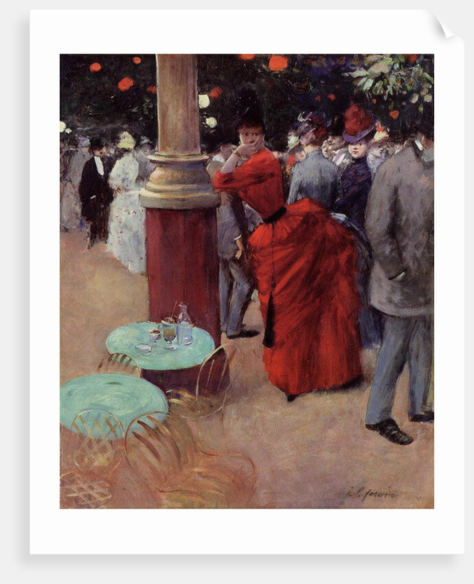 At the Public Garden, c.1884 by Jean Louis Forain