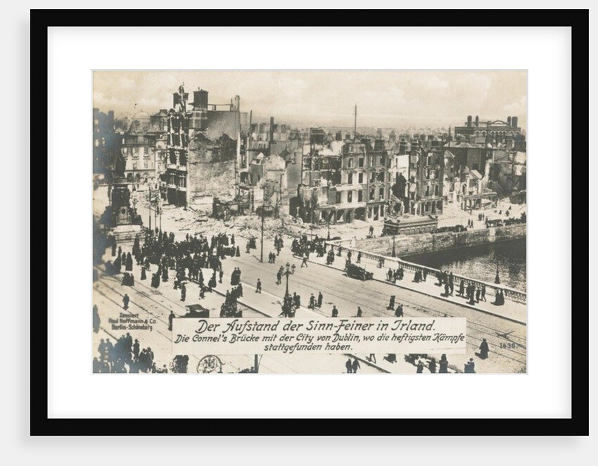 Ruins on the corner of Eden Quay and Sackville Street after the Easter Rising, 1916 by Anonymous