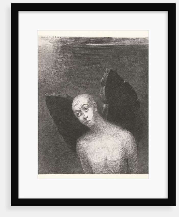 The Fallen Angel, 1886 by Odilon Redon