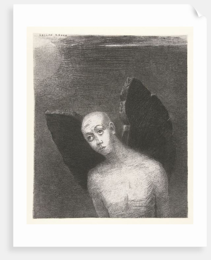 The Fallen Angel, 1886 by Odilon Redon