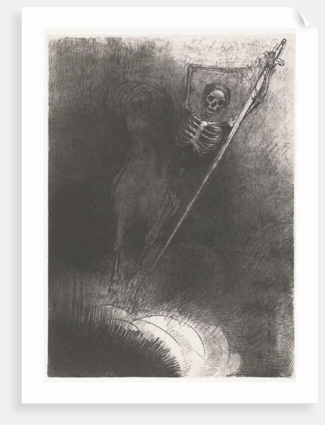 Death on a Horse, 1899 by Odilon Redon