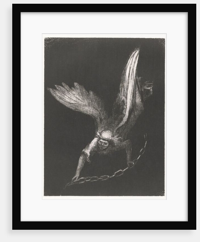 An Angel with a Chain in his hands, 1899 by Odilon Redon
