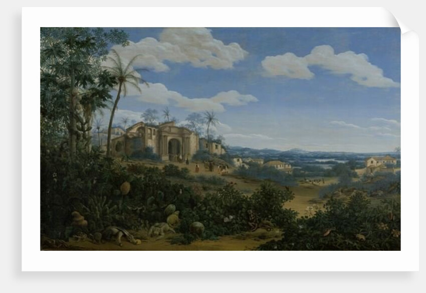 View of Olinda, Brazil, 1662 by Frans Jansz Post