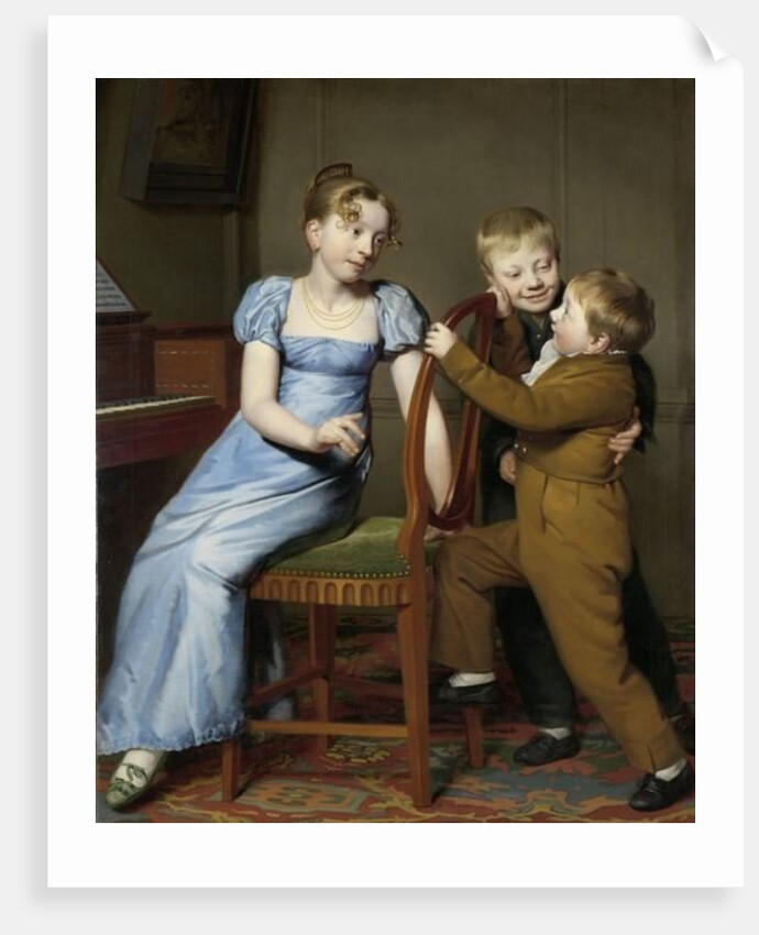 Piano Practice Interrupted, 1813 by Willem Bartel van der Kooi