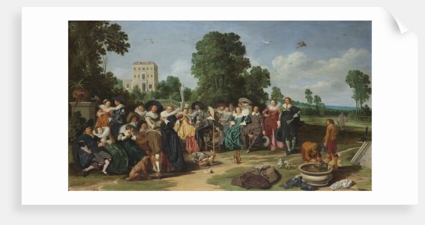 The Fete Champetre, 1627 by Dirck Hals