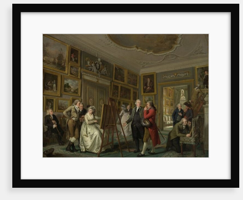 The Art Gallery of Jan Gildemeester Jansz, 1794-5 by Adriaen de Lelie