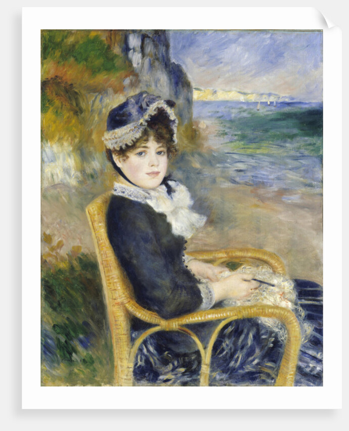 By the Seashore, 1883 by Pierre Auguste Renoir