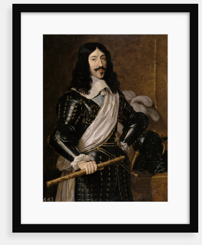 Louis XIII of France, 1655 by Philippe de Champaigne
