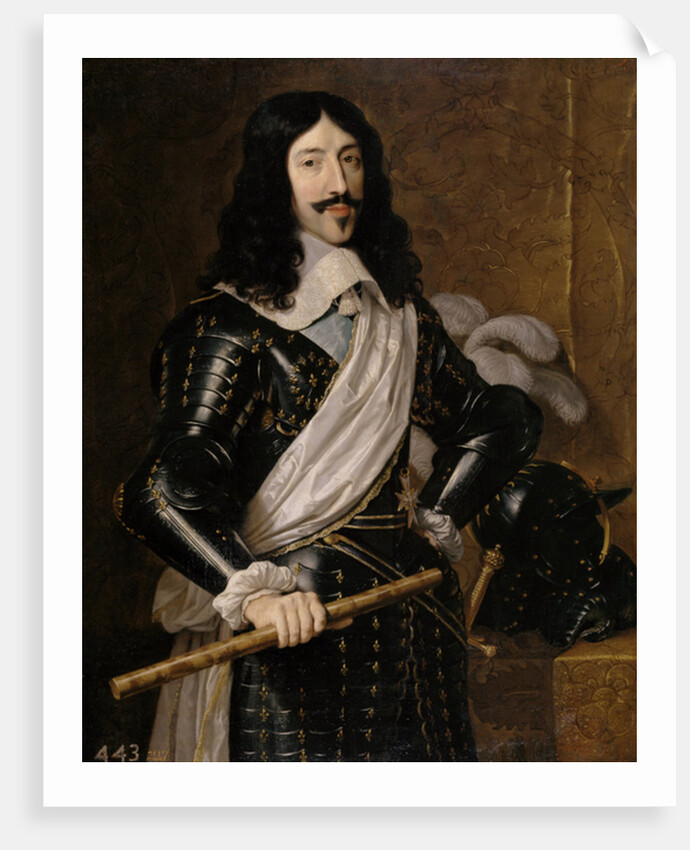 Louis XIII of France, 1655 by Philippe de Champaigne