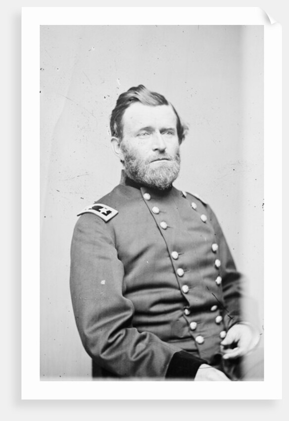 Maj. Gen. Ulysses S. Grant, officer of the Federal Army, 1861-5 by Mathew & studio Brady