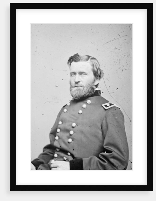 Maj. Gen. Ulysses S. Grant, officer of the Federal Army, 1862-4 by American Photographer