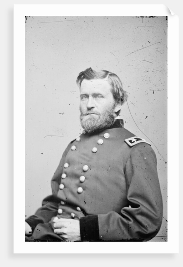 Maj. Gen. Ulysses S. Grant, officer of the Federal Army, 1862-4 by American Photographer