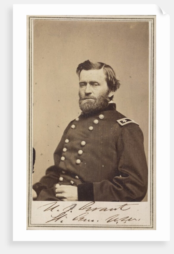 Maj. Gen. Ulysses S. Grant, officer of the Federal Army, 1862-4 by American Photographer