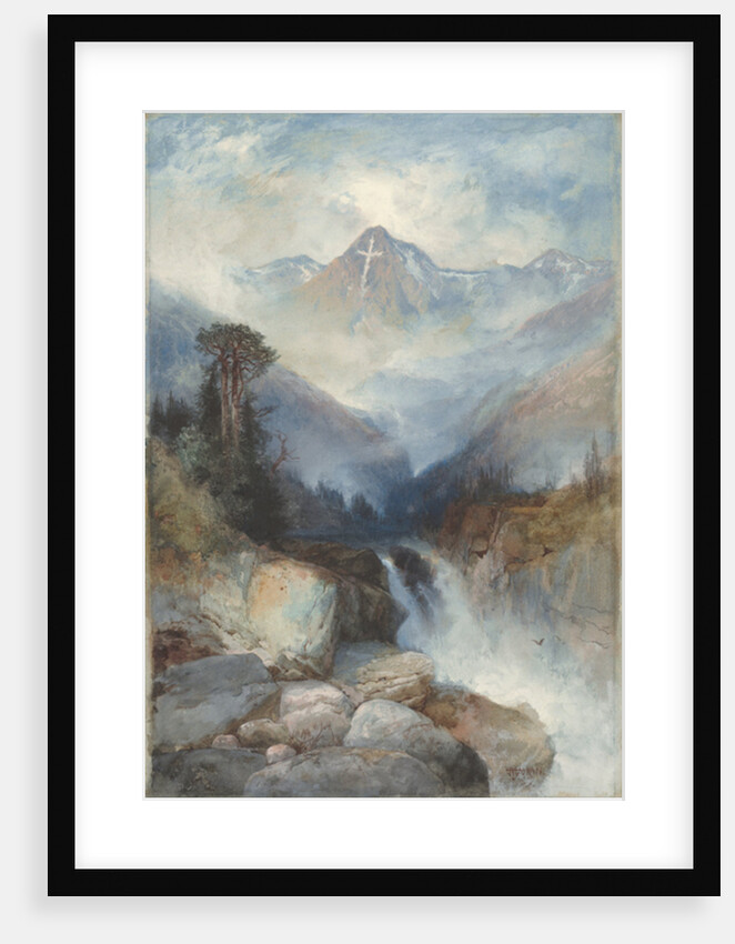 Mountain of the Holy Cross, 1890 by Thomas Moran