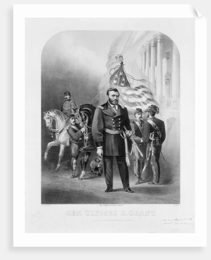 General Ulysses S. Grant at the U.S. Capitol, 1868 by Samuel (after) Frizzell