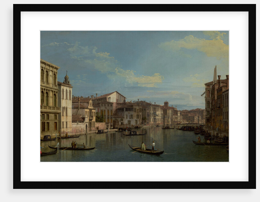 The Grand Canal in Venice from Palazzo Flangini to Campo San Marcuola, c.1738 by Canaletto