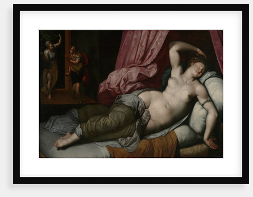Paris Being Admitted to the Bedchamber of Helen, c.1585-90 by Jacob de Backer