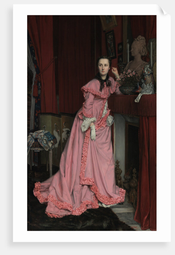 Portrait of the Marquise de Miramon, née, Thérèse Feuillant, 1866 by James Jacques Joseph Tissot