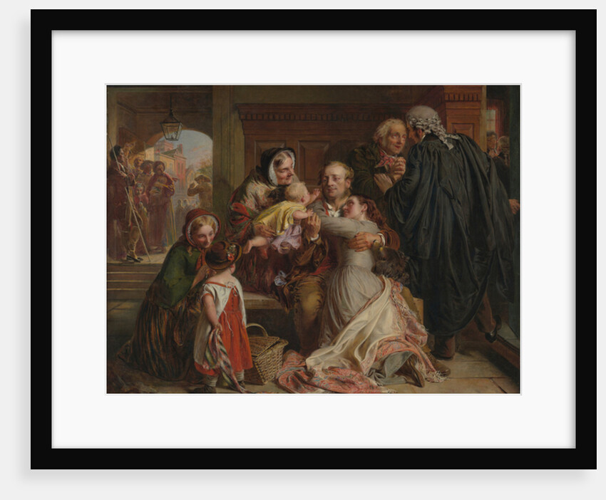 Not Guilty, 1859 by Abraham Solomon